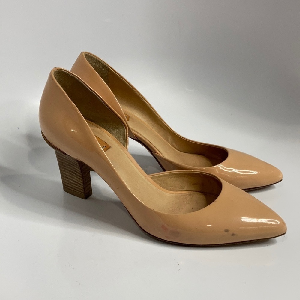 Reed Krakoff patent leather heels tan size‎ 38.5